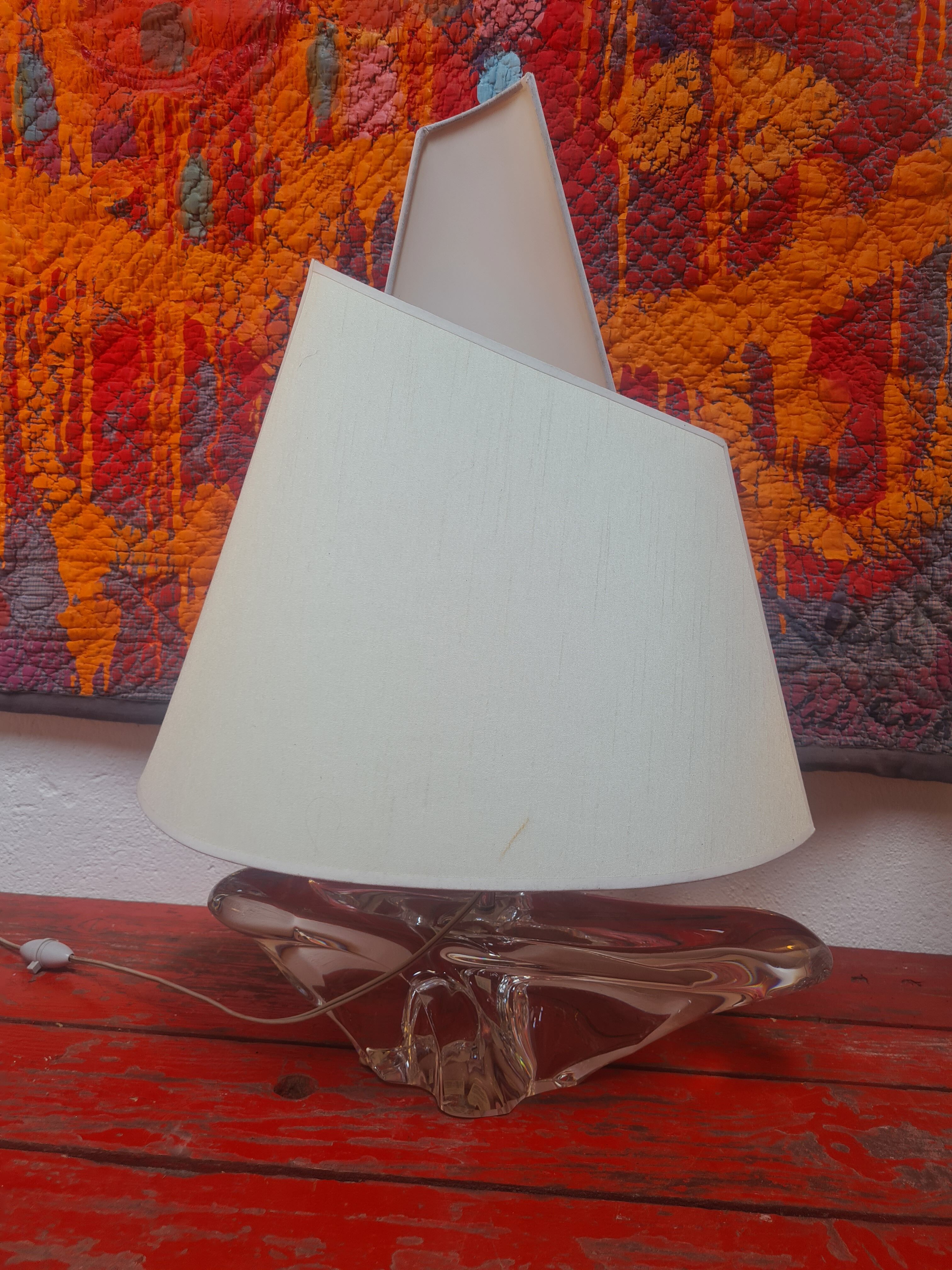 Daum veil lamp