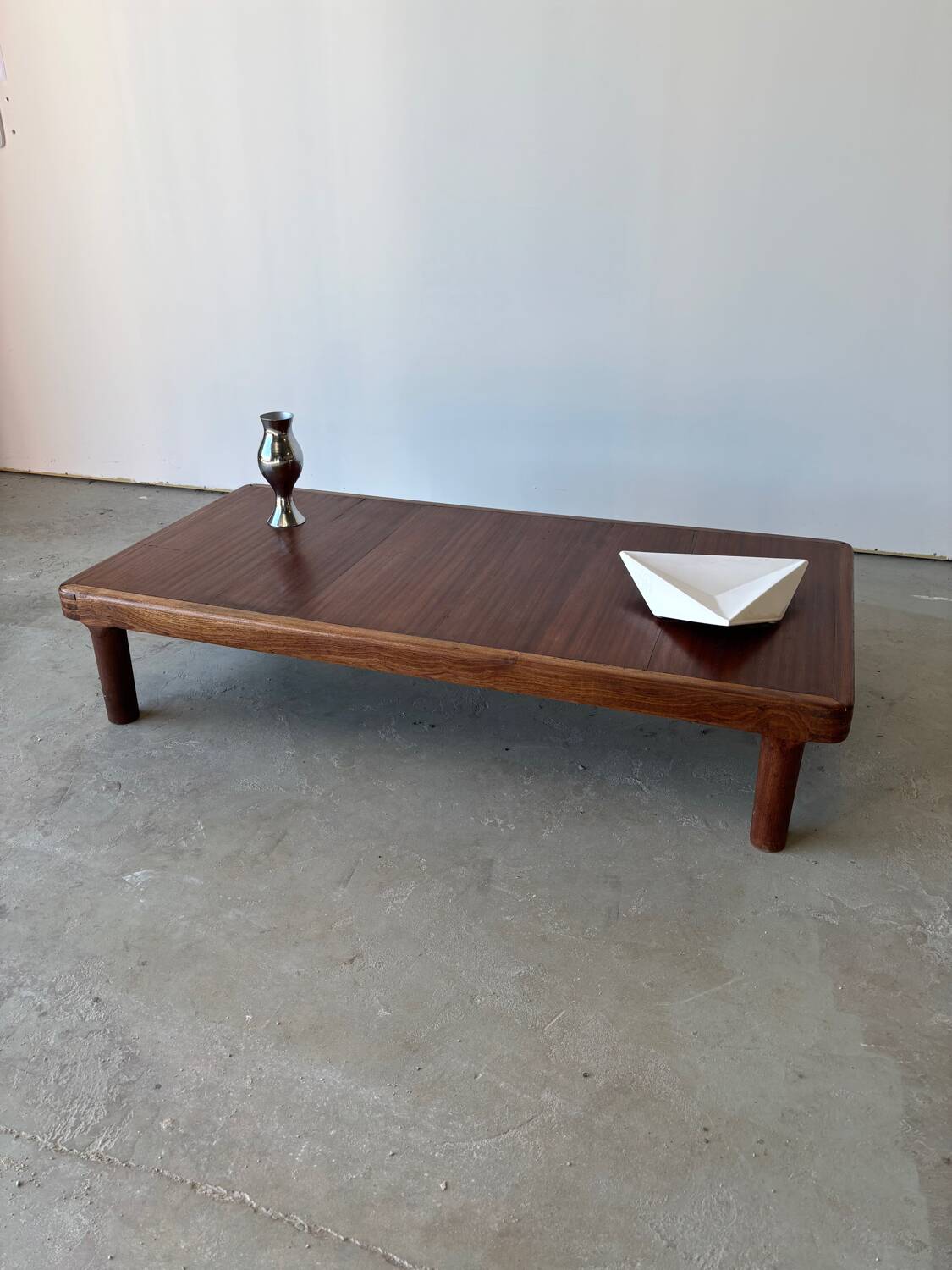 Scandinavian design coffee table in teak, made in Denmark