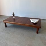 Scandinavian design coffee table in teak, made in Denmark