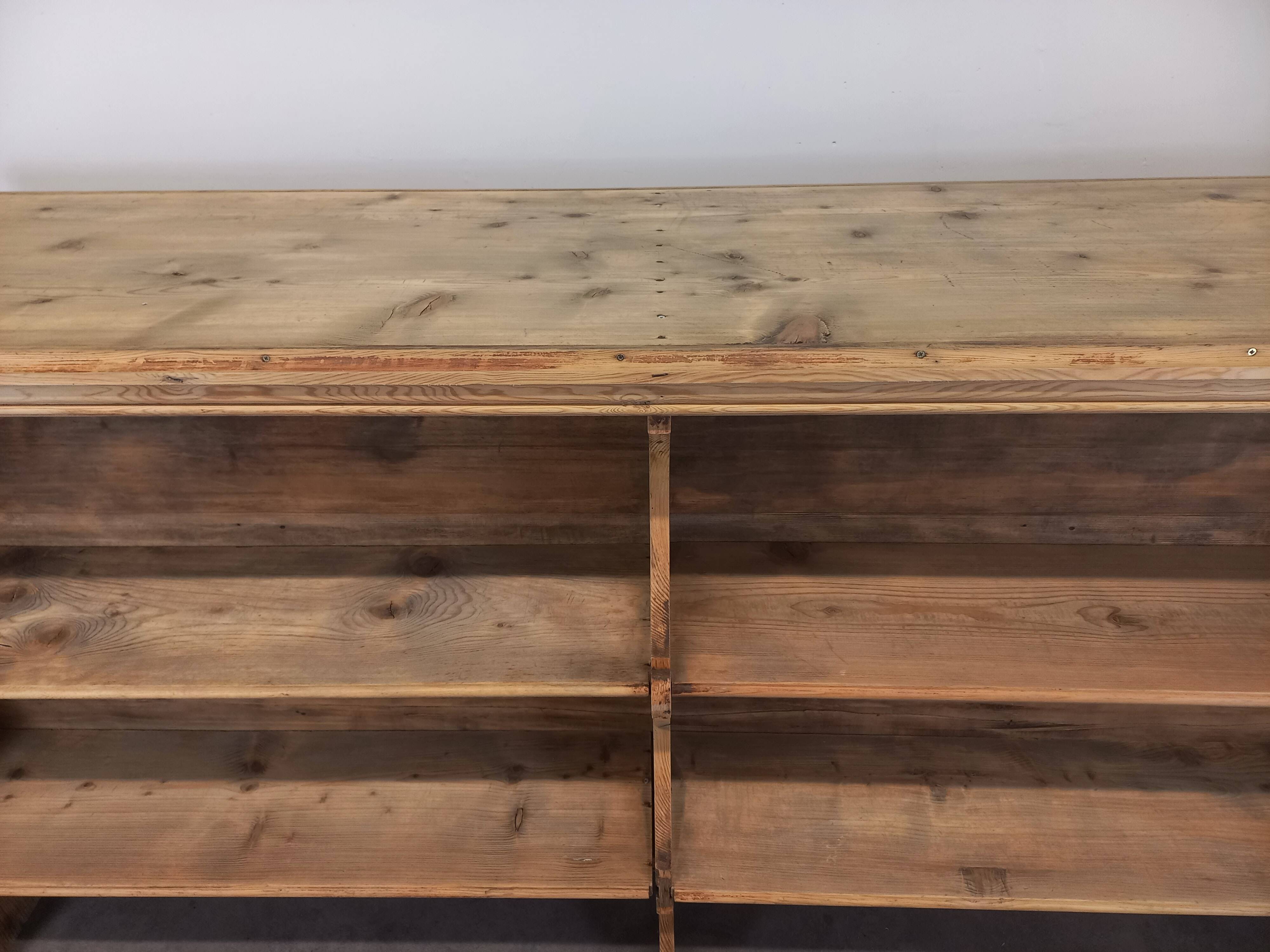 Large commercial shelf