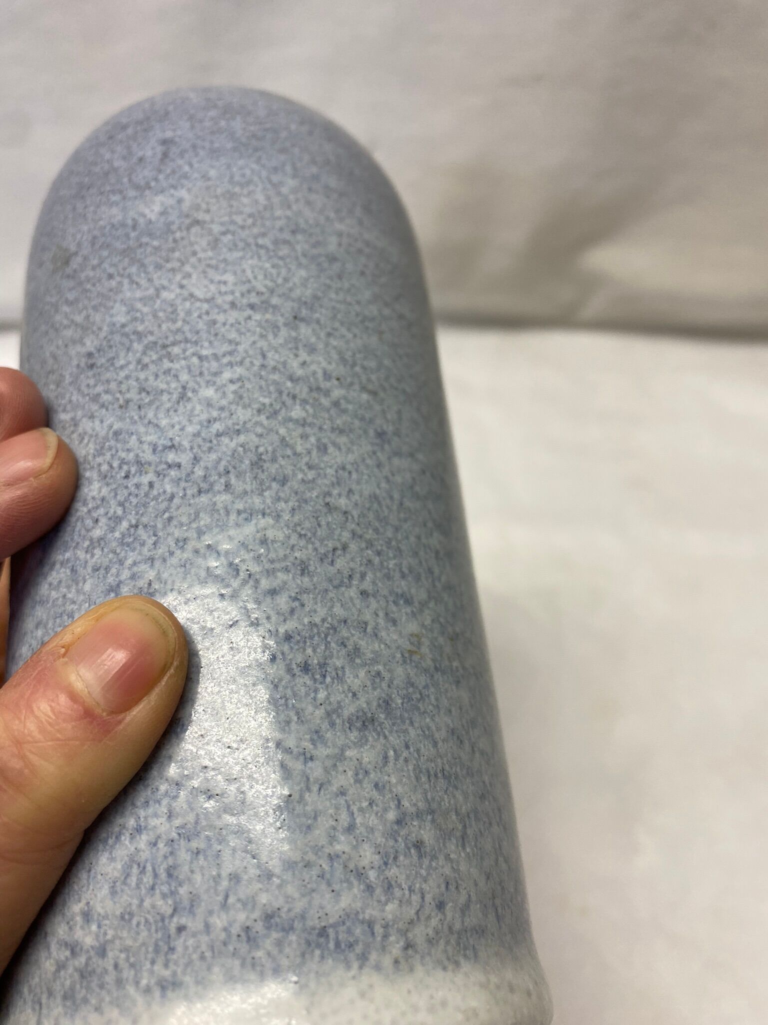 Bottle in bluish grey sandstone