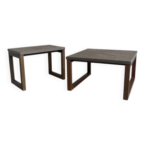 ensemble de tables d'appoint - 1970
