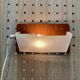 Pair of modular wall lights Scandinavian design 1950.