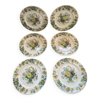 Dessert plates, ironstone, Mason's, England