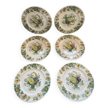 Dessert plates, ironstone, Mason's, England