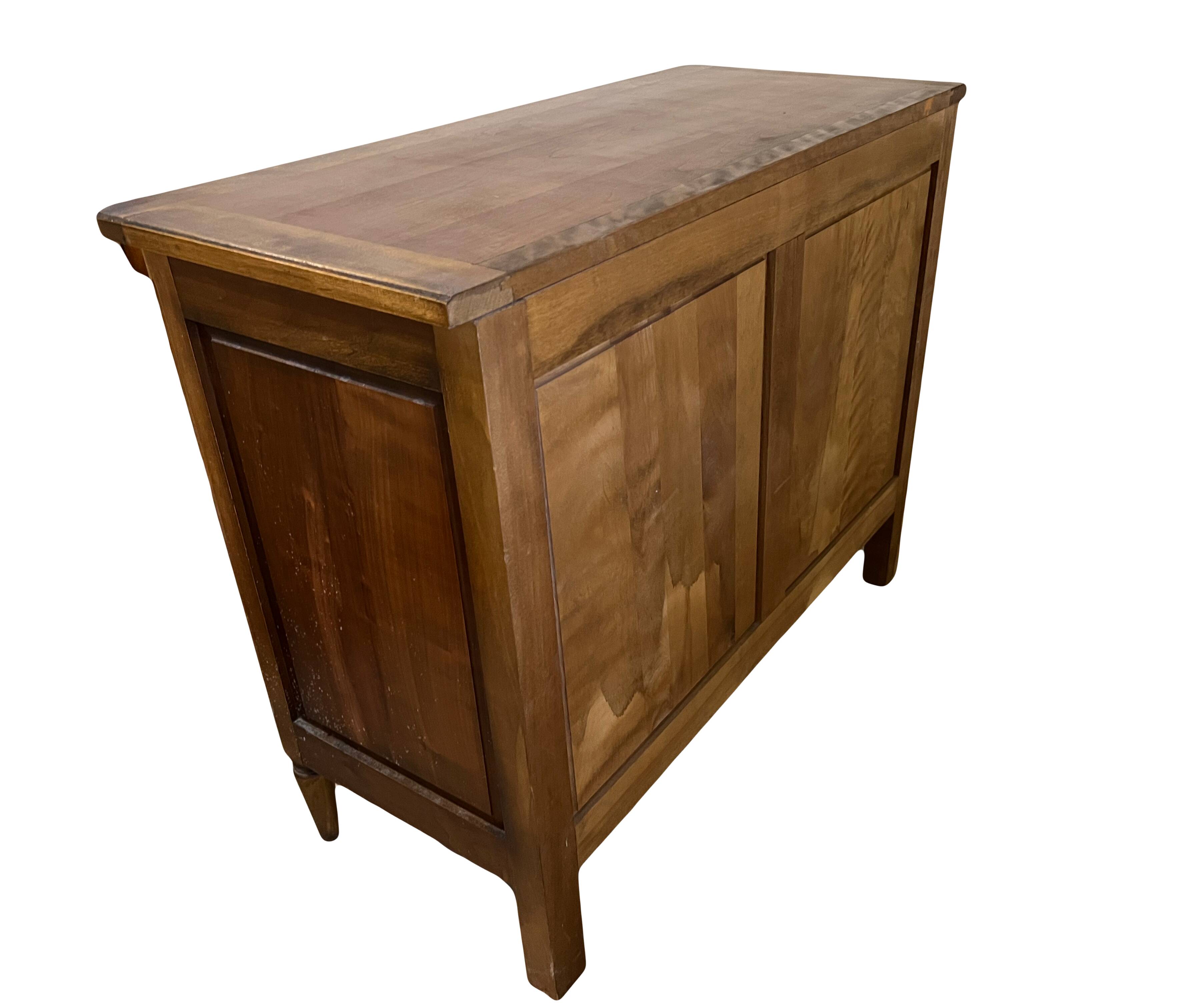 Louis XVI style 3-drawer chest of drawers