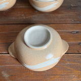 8 stoneware bowls