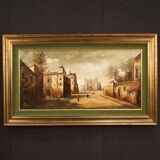 Italian landscape painting from 20th century