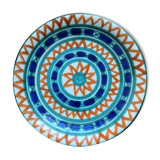 Ceramic plate Robert Picault Vallauris  vintage 50s - 24 cm