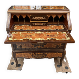 Marquetry desk from the 90s