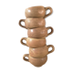 Lot of 6 cups Rhoda sandstone