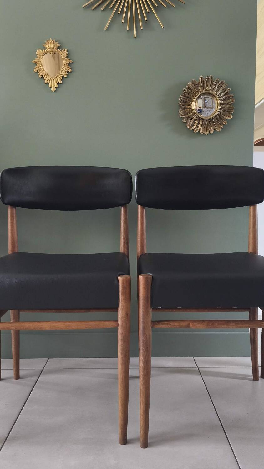 Set of 60's chairs
