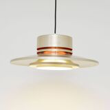 Lampe Space Age en laiton, Carl Thore, Suède années 60