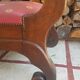 Empire style curved bench