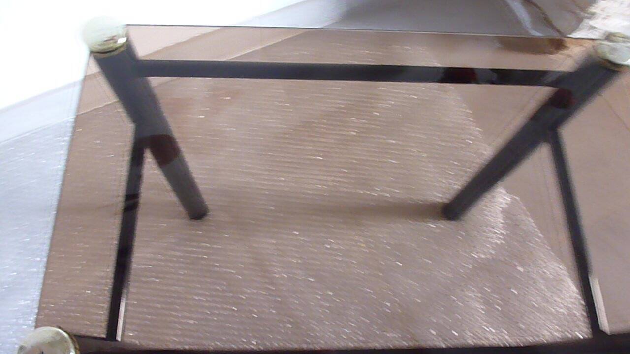 2 glass and chrome side tables, glass and metal coffee tables