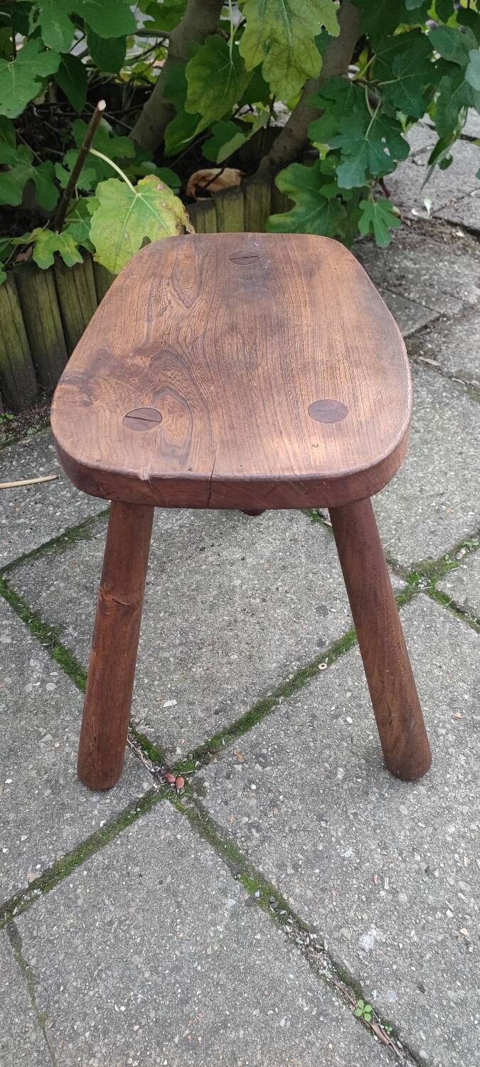 Brutalist stool 1950