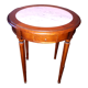 Louis XVI style mahogany pedestal games table