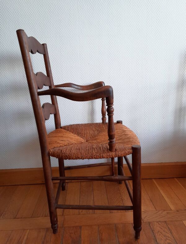 Fauteuil de nourrice, style provençal 19ème siècle