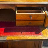 Antique drop-leaf secretary in walnut – Louis-Philippe period (19th century)