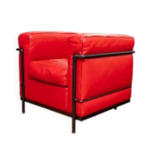 LC2 armchair — Le Corbusier, Pierre Jeanneret & Charlotte Perriand, creators