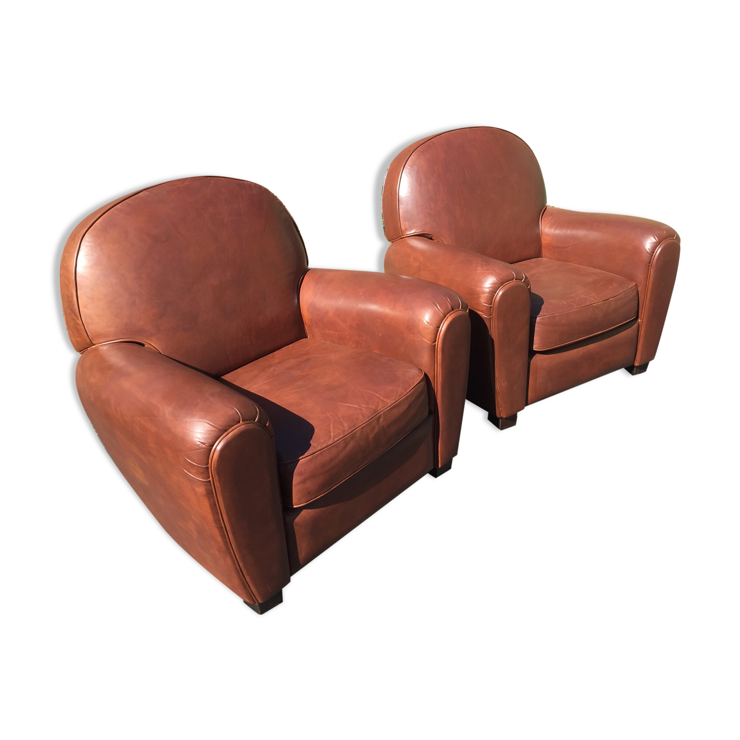 Pair of club chairs 1930