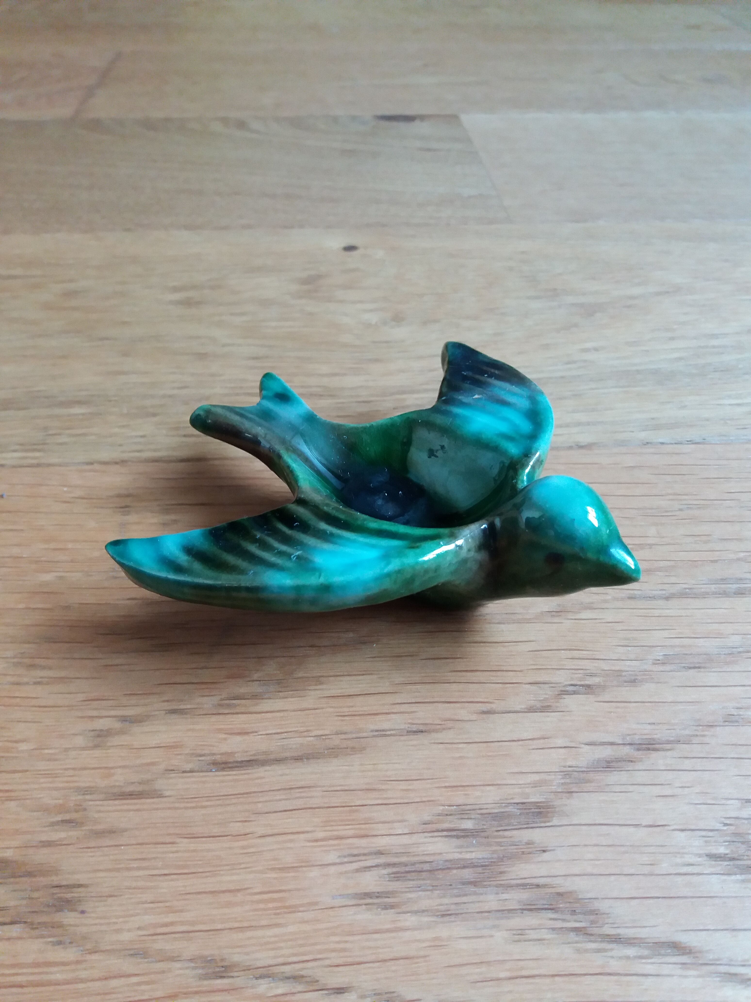 Ashtray Vallauris swallow bird