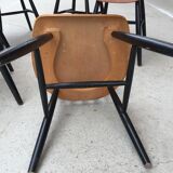Lot of 6 fanett model chairs