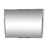 Rectangular beveled mirror