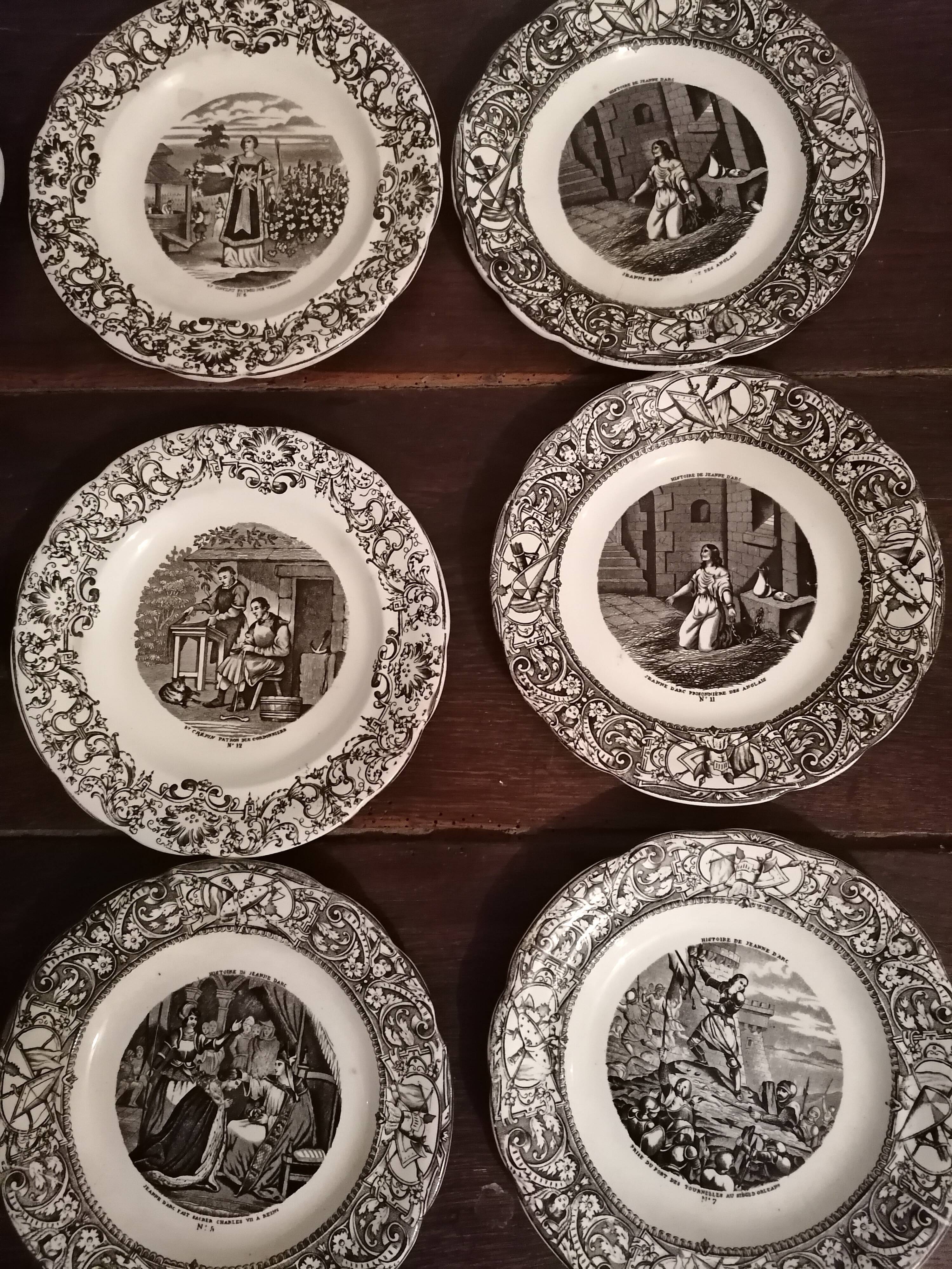 9 gien plates