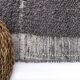 6x9 Dark Brown Handmade Wool Vintage Rug, 196x293Cm