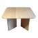 Square travertine coffee table 70x70cm