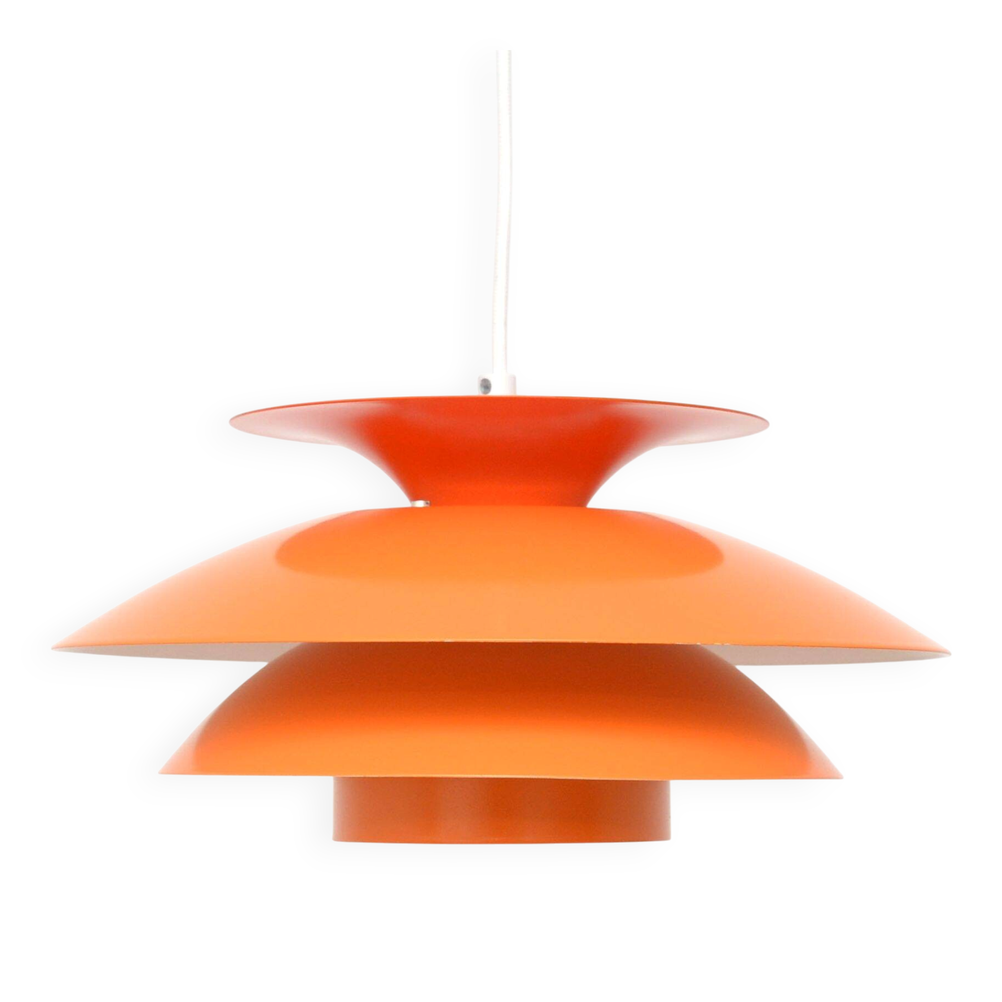 Suspension scandinave blanche, années 1970