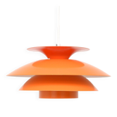 White Scandinavian lamp, 1970s