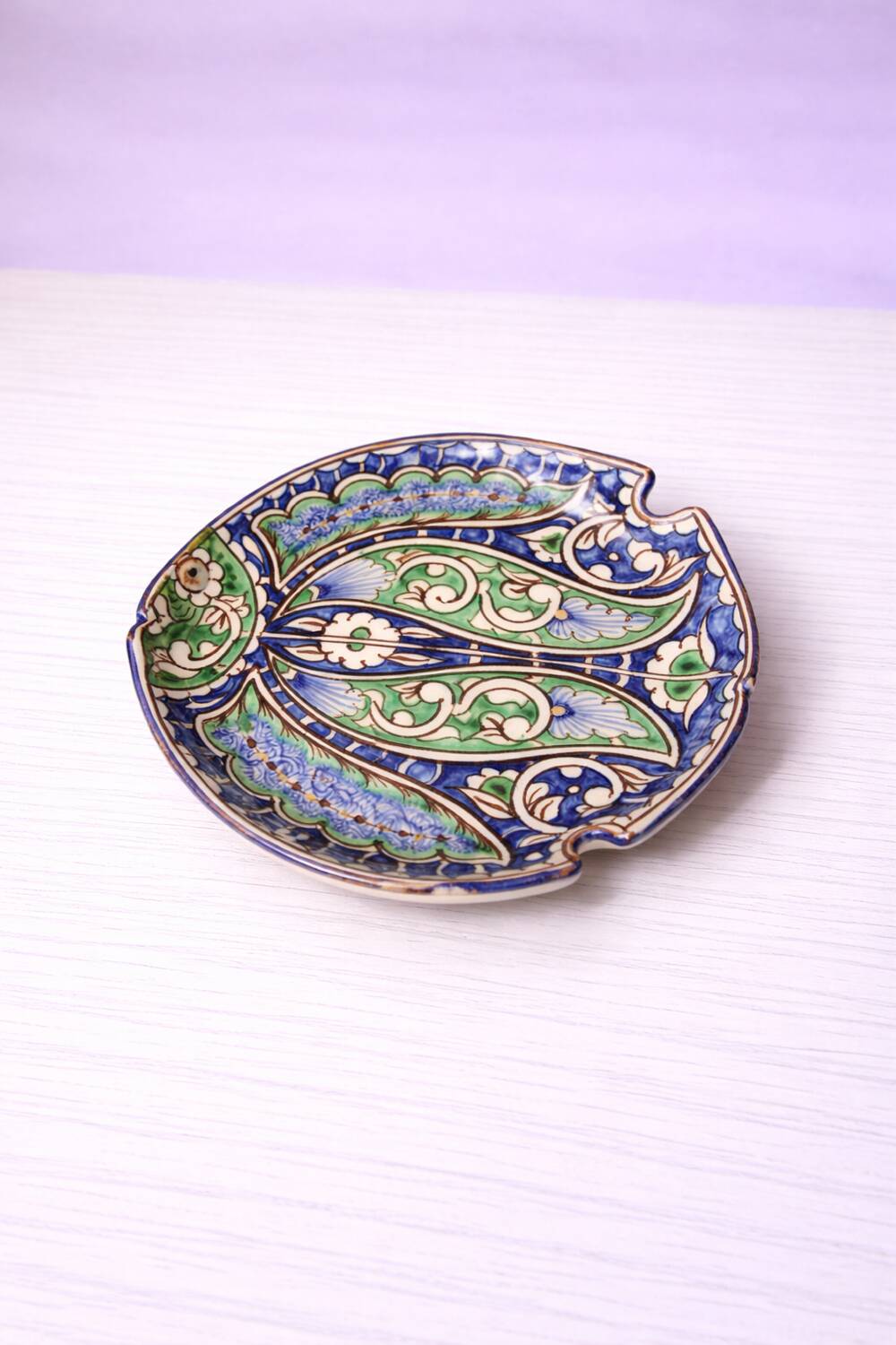 Catch-all / small Turkish ceramic plate – traditional patterns