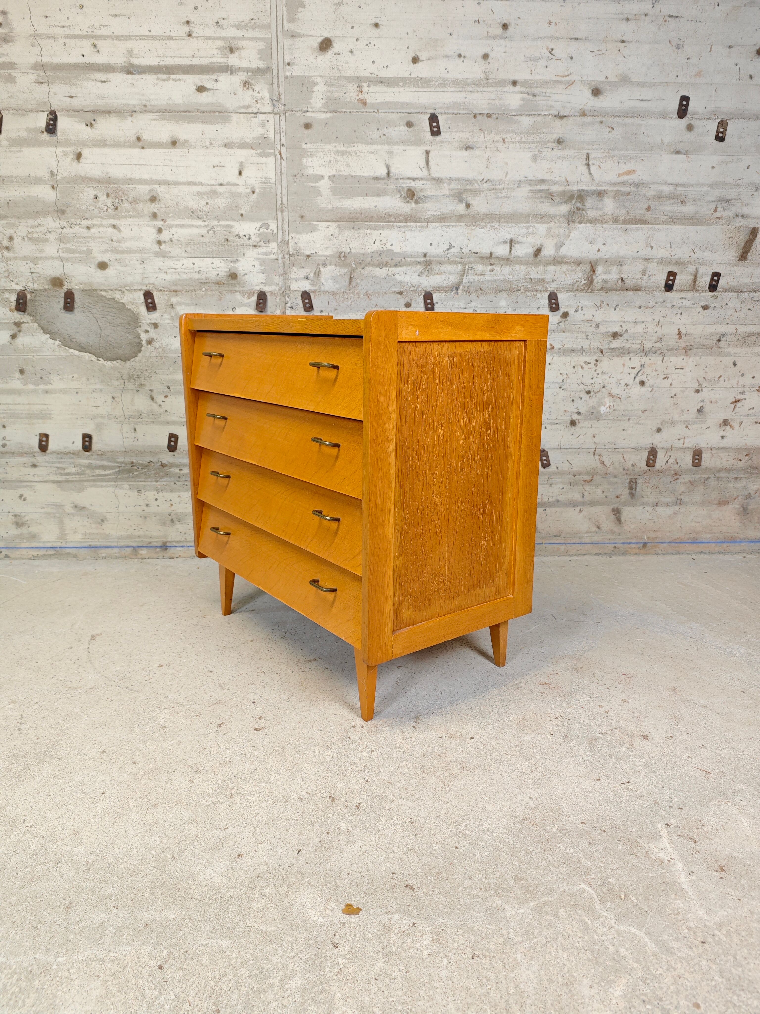 Commode vintage 4 tiroirs
