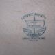 Antique serving dish in creil montereau earthenware, mignon model.