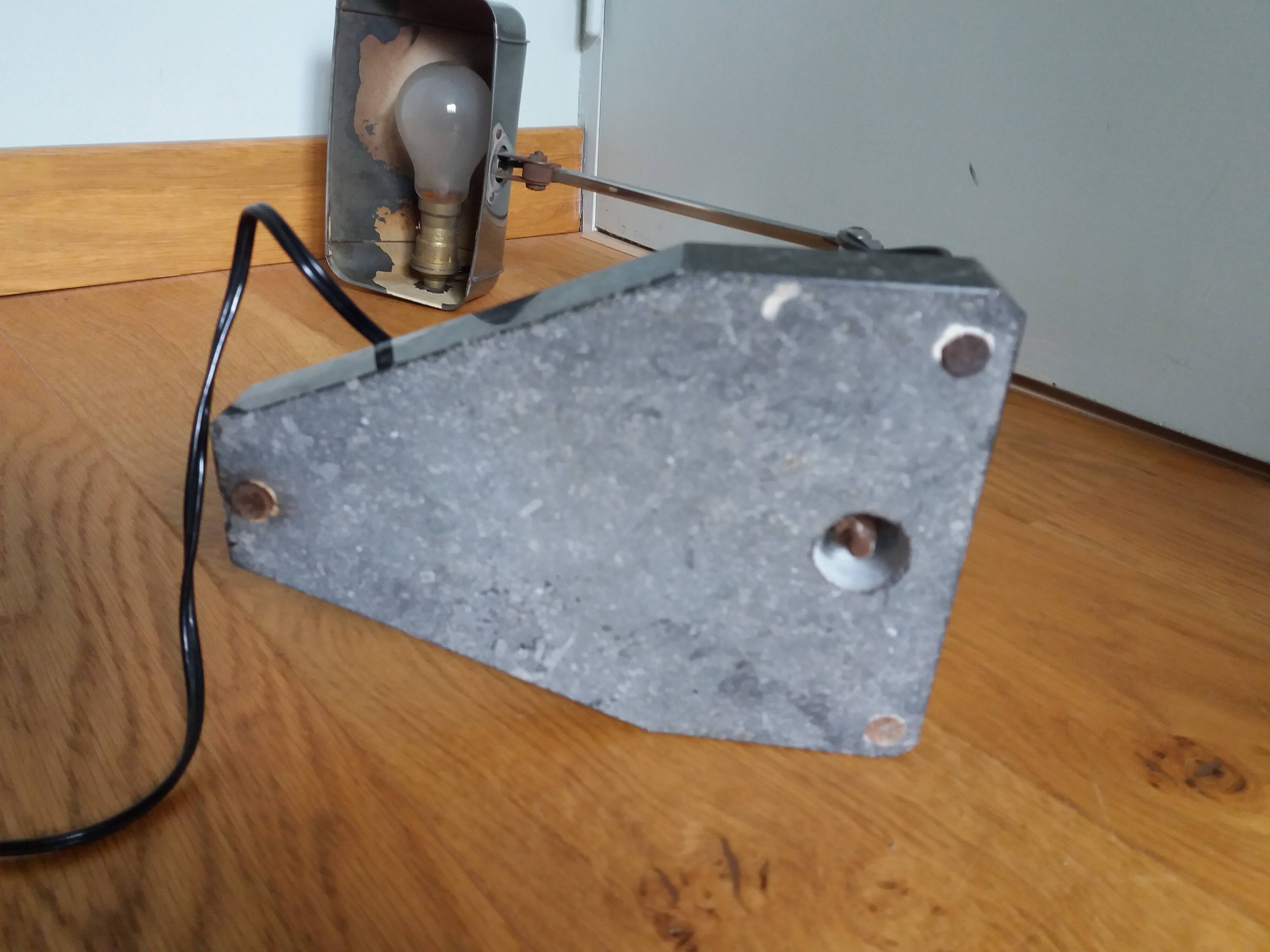 Art Deco “French craftsmanship” articulated lamp