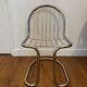 2 vintage cantilever chairs - chrome metal — Gastone Rinaldi/Bauhaus style