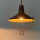 Modern brass ceiling light from the mid-century, 1950s, Italy.