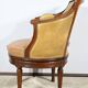Beech Swivel Office Armchair, Louis XVI style – Late 19th century