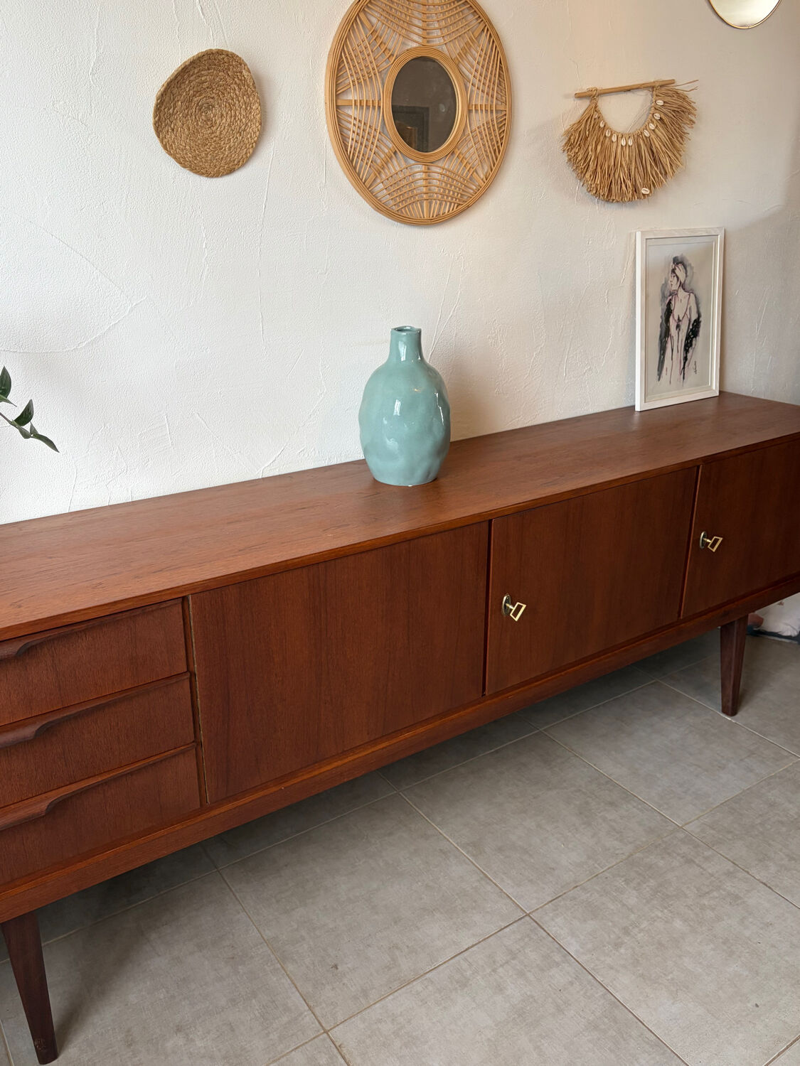 Vintage teak sideboard