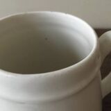 Pichet ancien en porcelaine à feu de Grigny