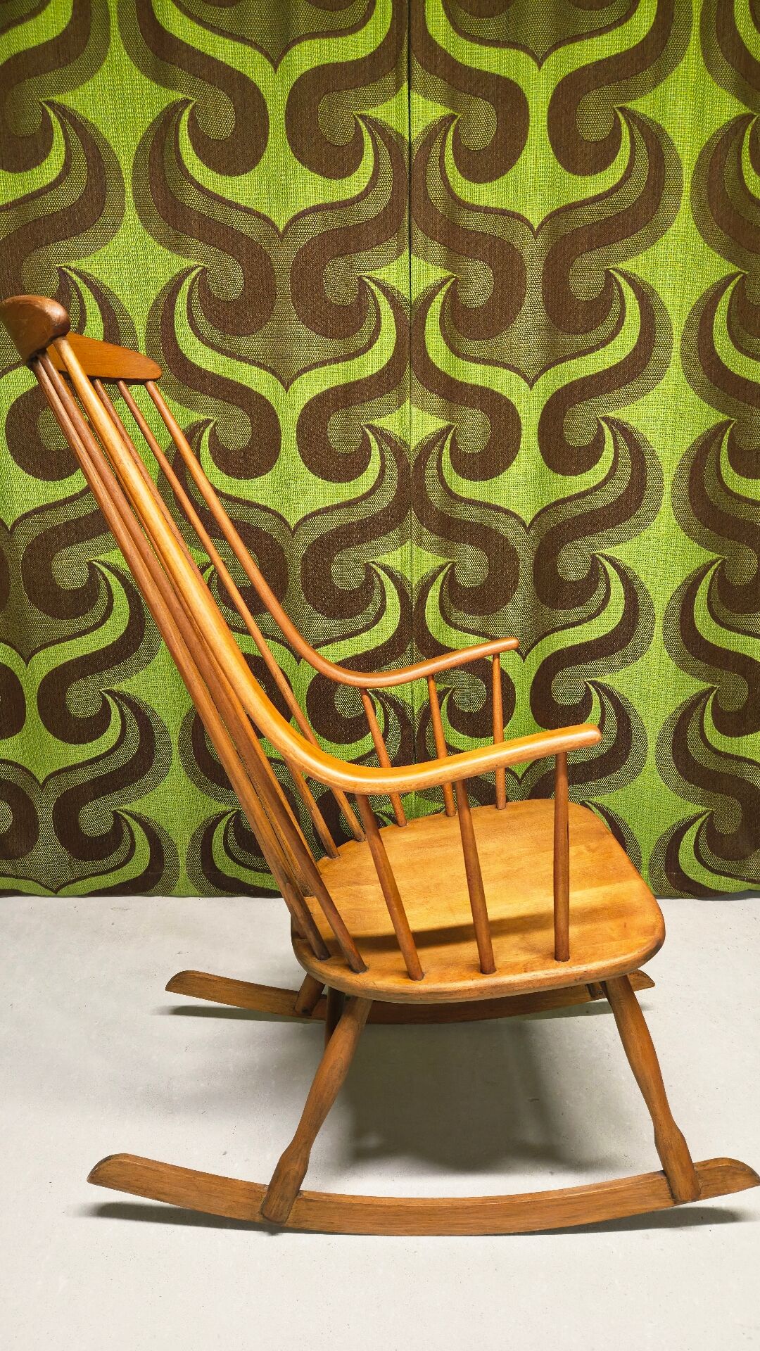 Swedish rocking chair Lena Larsson – Nesto – 1960s