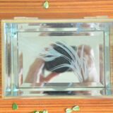 Glass and mirror jewellery box