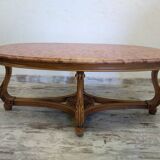 Marble coffee table