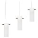 Ceiling lights by Uno & Östen Kristiansson Model 535 Luxus Vittsjö Sweden 1970
