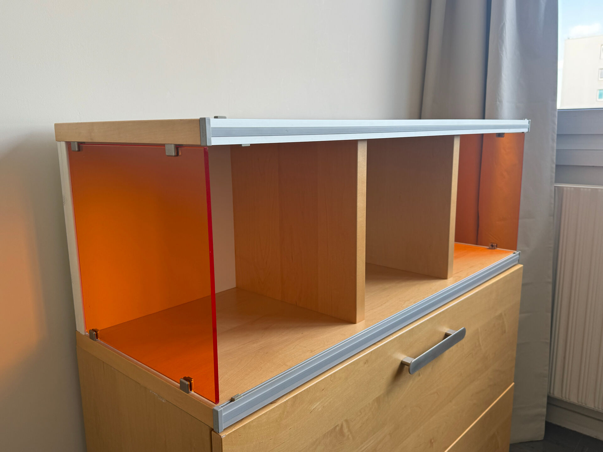 Chest of drawers with 2 drawers hulsta + module