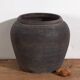 Antique grey ceramic vase (c.1900) #12