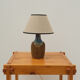 Scandinavian ceramic lamp by lyfa, 1970