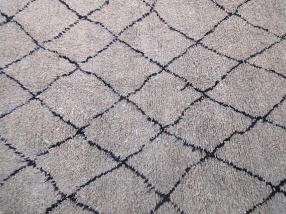 carpet beni ourain 235 x 154 cm